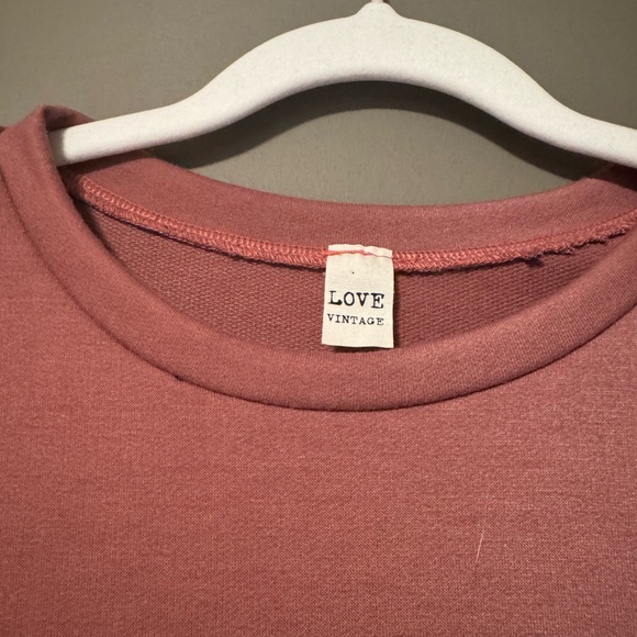 Love Vintage Rose Rouched T-Shirt Dress Size S - Picture 2 of 4